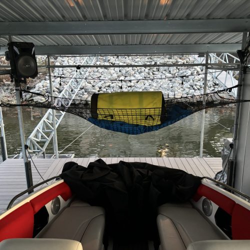 DockNet - The Solution for Storage and Drying of Boating Accessories in a Dock Slip