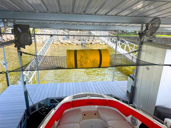 DockNet - The Solution for Storage and Drying of Boating Accessories in a Dock Slip