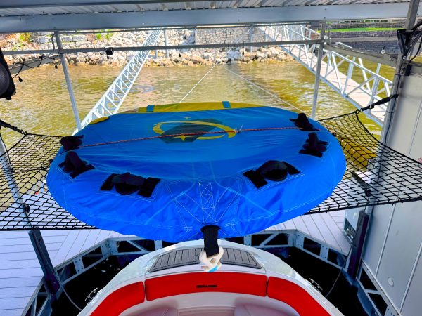 DockNet - The Solution for Storage and Drying of Boating Accessories in a Dock Slip