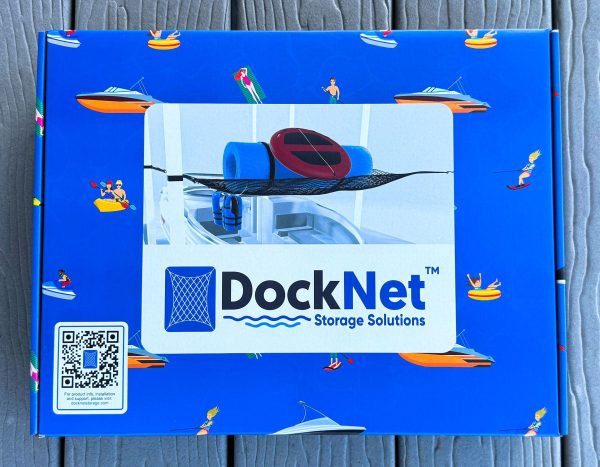 DockNet - The Solution for Storage and Drying of Boating Accessories in a Dock Slip