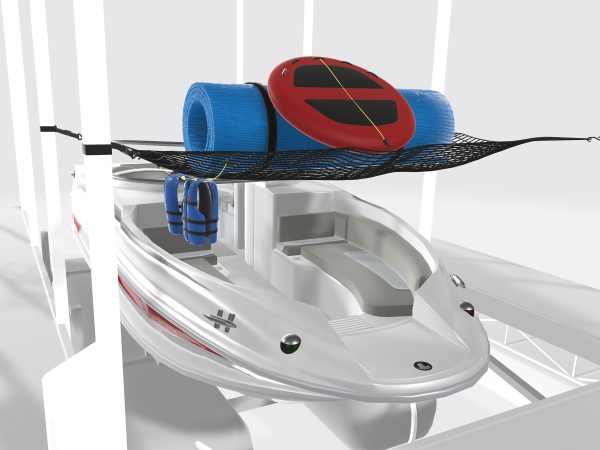 DockNet - The Solution for Storage and Drying of Boating Accessories in a Dock Slip